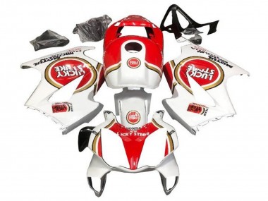 Preisgünstige Honda VFR 800 Motorrad Verkleidung 2002-2013 - Weiss Rot Lucky Strike