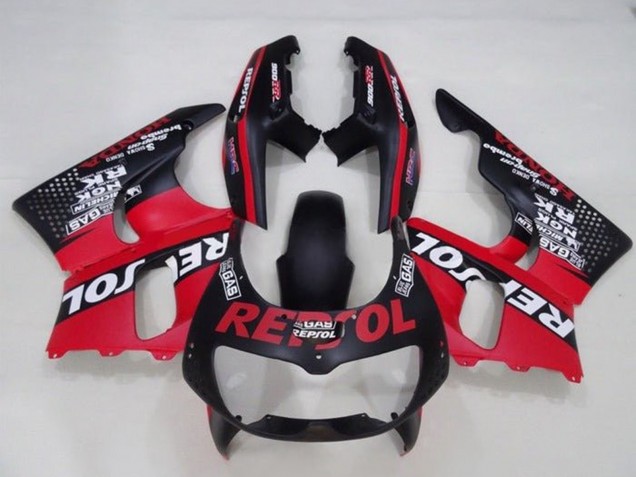 Preisgünstige Honda CBR900RR 893 Motorrad Verkleidung 1994-1995 - Rot Matt Schwarz Weiss Repsol