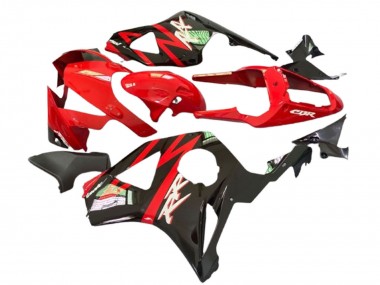 Preisgünstige Honda CBR900RR 929 Motorrad Verkleidung 2000-2001 - Rot Matt Schwarz Glanzendes Schwarz