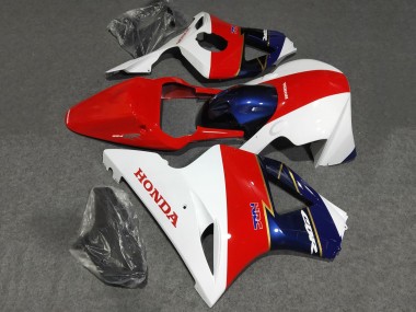 Preisgünstige Honda CBR900RR 954 Motorrad Verkleidung 2002-2003 - Weiss Rot Blau Rennen