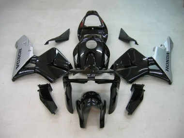 Preisgünstige Honda CBR600RR Motorrad Verkleidung 2005-2006 - Schwarz Silber