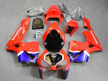 Preisgünstige Honda CBR600RR Motorrad Verkleidung 2005-2006 - Rot Schwarz Blau Weiss