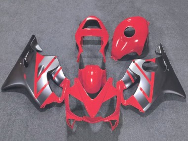 Preisgünstige Honda CBR600 F4i Motorrad Verkleidung 2001-2003 - Silber Rot