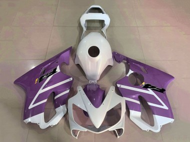 Preisgünstige Honda CBR600 F4i Motorrad Verkleidung 2001-2003 - Weiss Lila