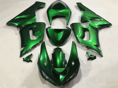 Preisgünstige Kawasaki ZX6R Motorrad Verkleidung 2005-2006 - Bonbon Grun