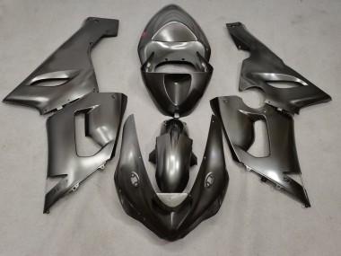 Preisgünstige Kawasaki ZX6R Motorrad Verkleidung 2005-2006 - Flussiges Silber