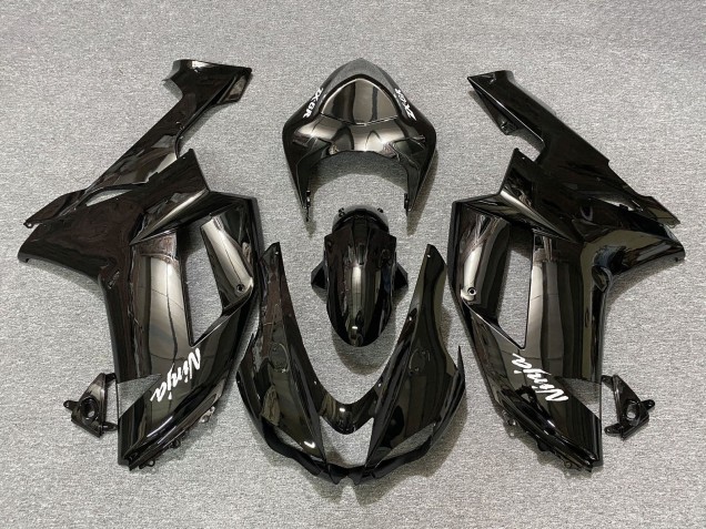 Preisgünstige Kawasaki ZX6R Motorrad Verkleidung 2007-2008 - Schwarz