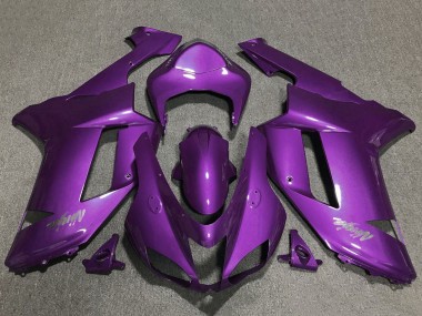 Preisgünstige Kawasaki ZX6R Motorrad Verkleidung 2007-2008 - Lila