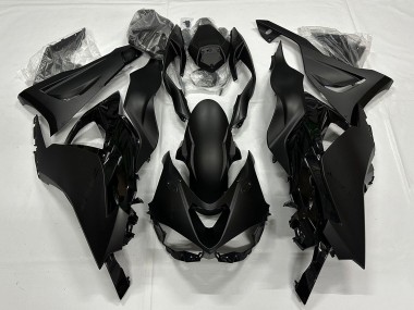 Preisgünstige Kawasaki ZX6R Motorrad Verkleidung 2023-2025 - Matt Schwarz