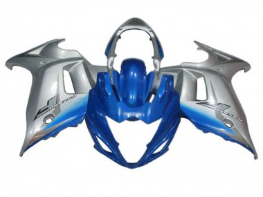 Preisgünstige Suzuki GSX650F Motorrad Verkleidung 2008-2013 - Blau Silber
