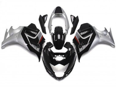 Preisgünstige Suzuki GSX650F Motorrad Verkleidung 2008-2013 - Glanzendes Schwarz Silber