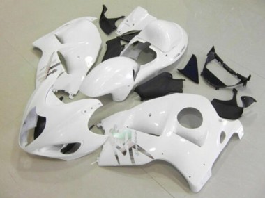 Preisgünstige Suzuki GSXR 1300 Hayabusa Motorrad Verkleidung 1996-2007 - Weiss Chrome