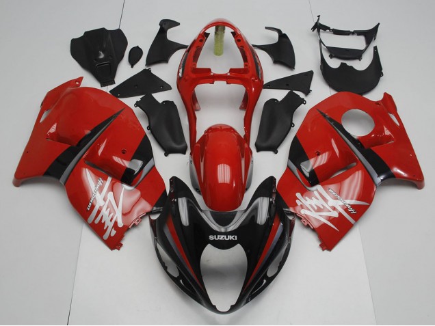 Preisgünstige Suzuki GSXR 1300 Hayabusa Motorrad Verkleidung 1996-2007 - Rot Schwarz Grau