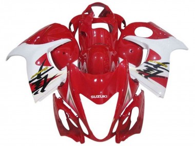 Preisgünstige Suzuki GSXR 1300 Hayabusa Motorrad Verkleidung 2008-2020 - Rot Weiss Schwarz Gold