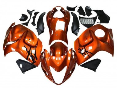 Preisgünstige Suzuki GSXR 1300 Hayabusa Motorrad Verkleidung 2008-2020 - Bonbon Orange