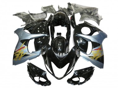 Preisgünstige Suzuki GSXR 1300 Hayabusa Motorrad Verkleidung 2008-2020 - Glanzendes Schwarz Silber Blau Gold