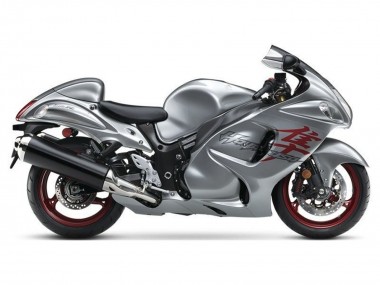 Preisgünstige Suzuki GSXR 1300 Hayabusa Motorrad Verkleidung 2008-2020 - Grau Burgundy Rot