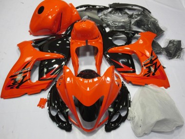 Preisgünstige Suzuki GSXR 1300 Hayabusa Motorrad Verkleidung 2008-2020 - Orange Schwarz