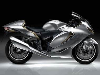 Preisgünstige Suzuki GSXR 1300 Hayabusa Motorrad Verkleidung 2021-2025 - Silber