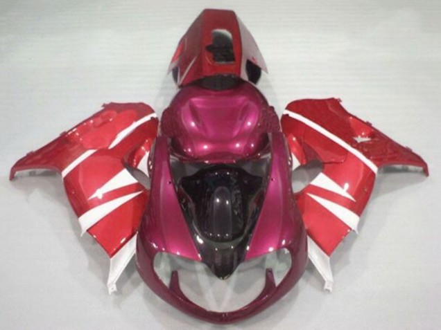 Preisgünstige Suzuki TL1000R Motorrad Verkleidung 1998-2003 - Rot Weiss Rosa Schwarz