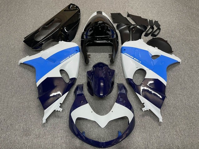 Preisgünstige Suzuki TL1000R Motorrad Verkleidung 1998-2003 - Weiss Blau Schwarz Dunkel Blau