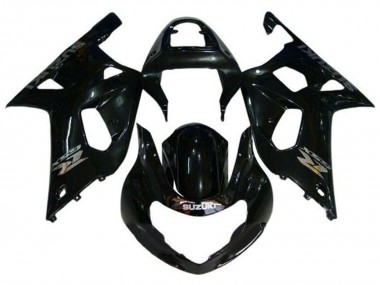 Preisgünstige Suzuki GSXR1000 Motorrad Verkleidung 2000-2002 - Glanzendes Schwarz Chrome