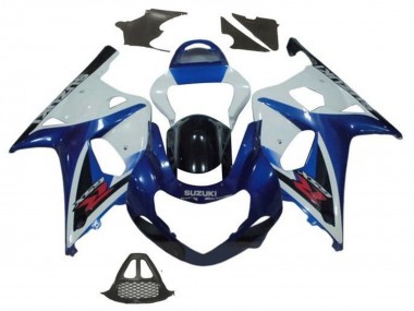 Preisgünstige Suzuki GSXR1000 Motorrad Verkleidung 2000-2002 - Weiss Blau Schwarz Rot