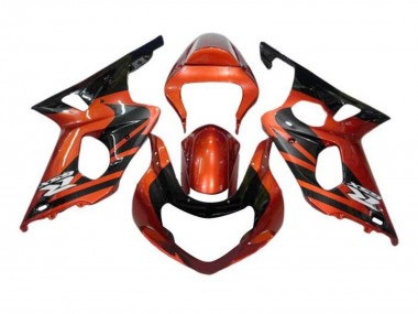 Preisgünstige Suzuki GSXR1000 Motorrad Verkleidung 2000-2002 - Orange Schwarz