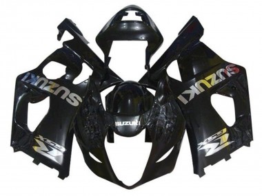 Preisgünstige Suzuki GSXR 1000 Motorrad Verkleidung 2003-2004 - Glanzendes Schwarz Chrome