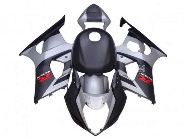 Preisgünstige Suzuki GSXR 1000 Motorrad Verkleidung 2003-2004 - Silber Grau Schwarz Rot