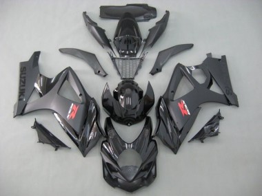Preisgünstige Suzuki GSXR 1000 Motorrad Verkleidung 2005-2006 - Glanzendes Schwarz Matt Schwarz Rot Weiss