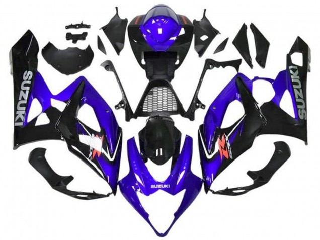 Preisgünstige Suzuki GSXR 1000 Motorrad Verkleidung 2005-2006 - Blau Schwarz Grau