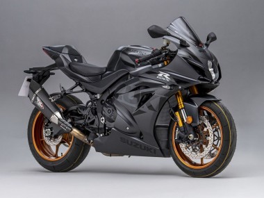 Preisgünstige Suzuki GSXR 1000 Motorrad Verkleidung 2005-2006 - Matt Schwarz Phantom
