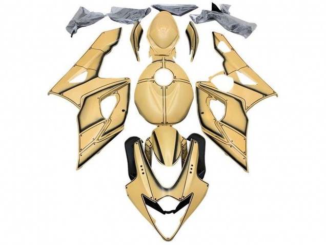Preisgünstige Suzuki GSXR 1000 Motorrad Verkleidung 2005-2006 - Matt Wheat Schwarz