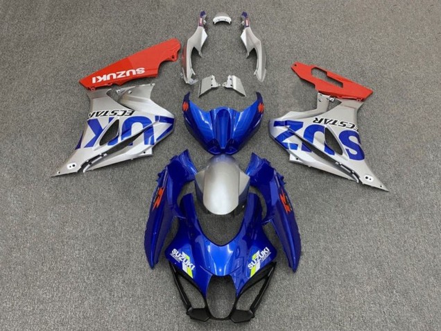 Preisgünstige Suzuki GSXR1000 Motorrad Verkleidung 2017-2024 - Blau Silber Rot