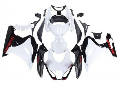 Preisgünstige Suzuki GSXR1000 Motorrad Verkleidung 2017-2024 - Weiss Schwarz Rot