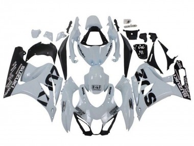Preisgünstige Suzuki GSXR1000 Motorrad Verkleidung 2017-2024 - Weiss Schwarz