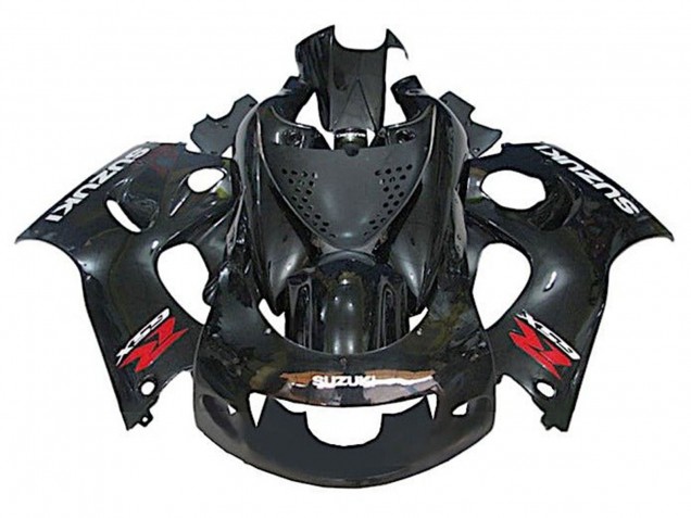 Preisgünstige Suzuki GSXR 600 / GSXR 750 Motorrad Verkleidung 1996-2000 - Schwarz Weiss Rot