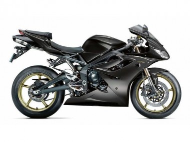 Preisgünstige Triumph Daytona 675 Triple Motorrad Verkleidung 2009-2012 - Matt Schwarz