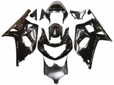 Preisgünstige Suzuki GSXR 600 / GSXR 750 Motorrad Verkleidung 2001-2003 - Metallisch Schwarz