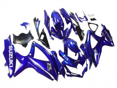 Preisgünstige Suzuki GSXR 600 / GSXR 750 Motorrad Verkleidung 2008-2010 - Blau