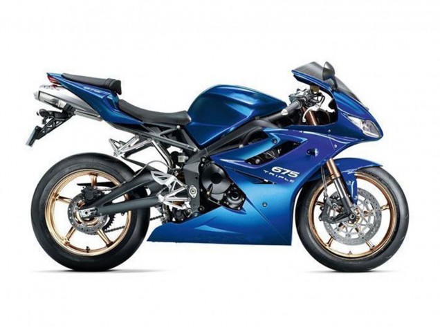Preisgünstige Triumph Daytona 675 Triple Motorrad Verkleidung 2009-2012 - Blau