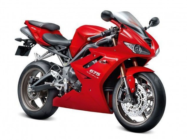 Preisgünstige Triumph Daytona 675 Triple Motorrad Verkleidung 2009-2012 - Rot