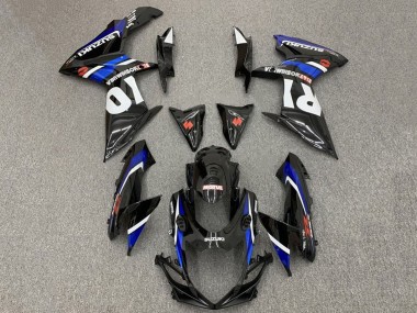 Preisgünstige Suzuki GSXR 600 / GSXR 750 Motorrad Verkleidung 2011-2024 - Glanzendes Schwarz Blau Weiss Rot Yoshimura