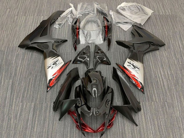 Preisgünstige Suzuki GSXR 600 / GSXR 750 Motorrad Verkleidung 2011-2024 - Schwarz Silber Rot Mattschwarz