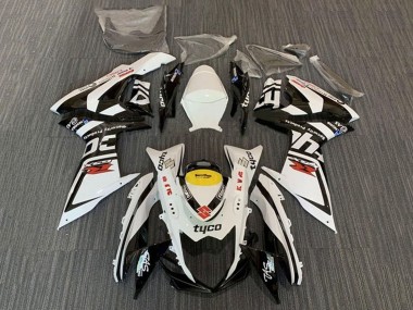 Preisgünstige Suzuki GSXR 600 / GSXR 750 Motorrad Verkleidung 2011-2024 - Weiss Schwarz Gelb Rot Tyco
