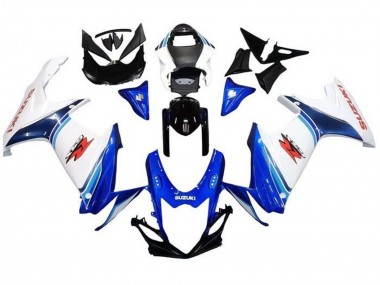 Preisgünstige Suzuki GSXR 600 / GSXR 750 Motorrad Verkleidung 2011-2024 - Weiss Blau Glanzendes Schwarz Rot