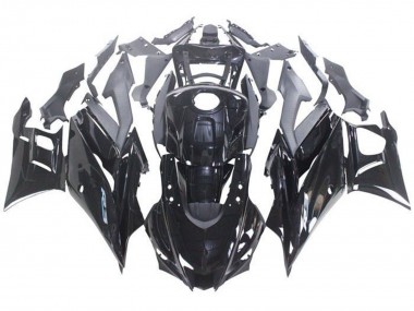 Preisgünstige Yamaha YZF R3/R25 Motorrad Verkleidung 2019-2021 - Glanzendes Schwarz