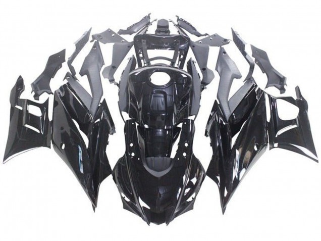 Preisgünstige Yamaha YZF R3/R25 Motorrad Verkleidung 2019-2021 - Glanzendes Schwarz