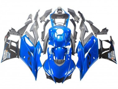 Preisgünstige Yamaha YZF R3/R25 Motorrad Verkleidung 2019-2021 - Blau Schwarz